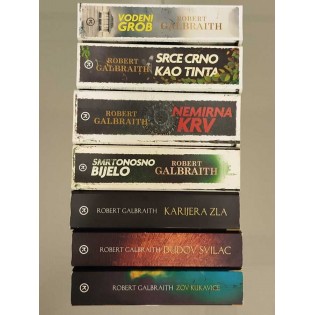 Robert Galbraith komplet - serijal o Cormoranu Strikeu