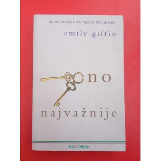Emily Giffin - Ono najvažnije