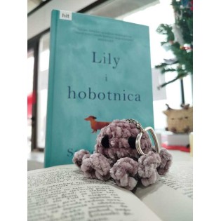 Hobotnica - heklani privjesak