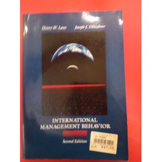 Henry W. Lane, Joseph DiStefano - International Management Behavior