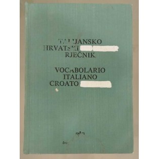 Talijansko hrvatski ili srpski rječnik