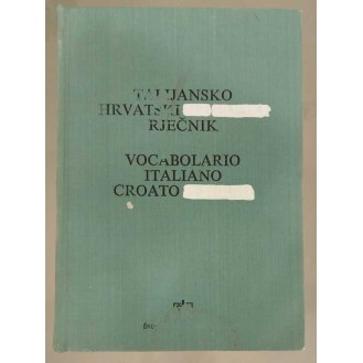 Talijansko hrvatski ili srpski rječnik