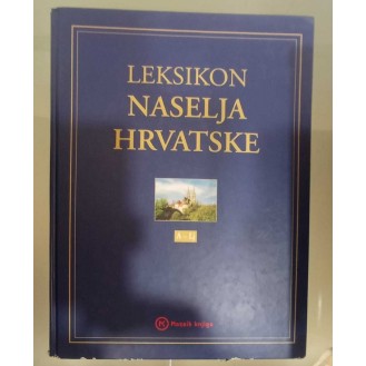 Leksikon naselja Hrvatske A- Lj