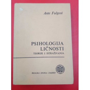 Ante Fulgosi - Psihologija ličnosti