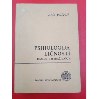 Ante Fulgosi - Psihologija ličnosti
