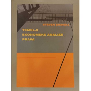 Steven Shavell - Temelji ekonomske analize prava