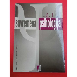 Suvremena psihologija vol.5, br. 1