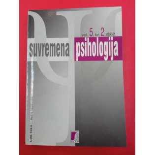 Suvremena psihologija vol.5, br. 2