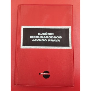 Vladimir Ibler - Rječnik međunarodnog javnog prava